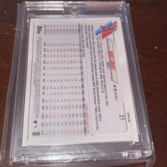 Mike trout autograph auto topps refractor signed NIKE sample shoe rook… - Picture 8 of 12